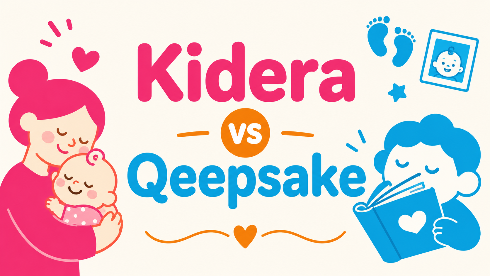 Kidera vs Qeepsake: which family journal is right for you?
